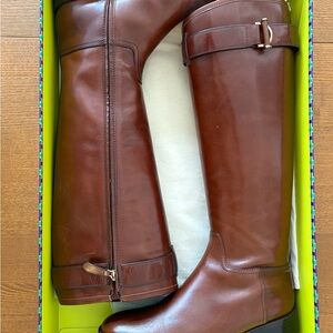 Tory Burch Brown Riding Boots size 10
